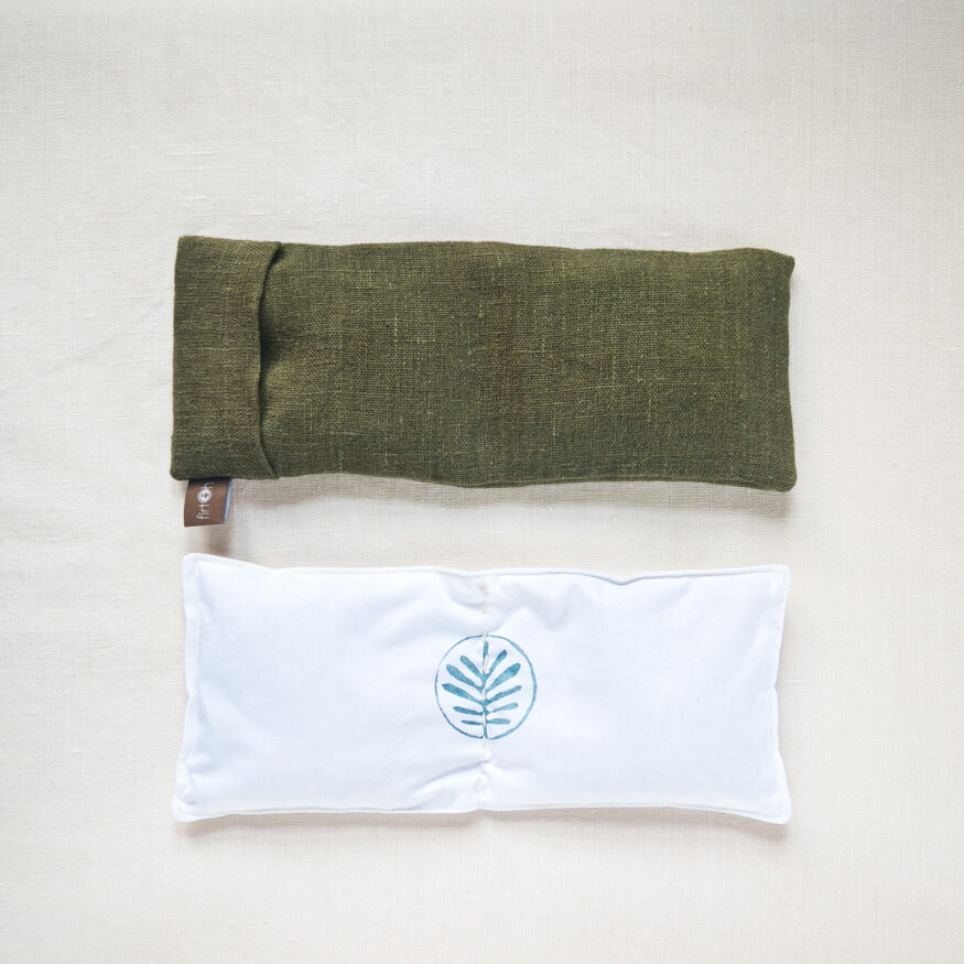 nežen pritisk blazinice za umiritev oči