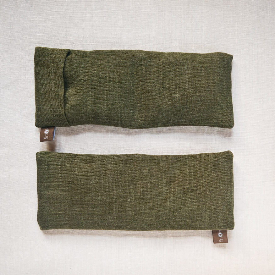 nežen pritisk blazinice za umiritev oči