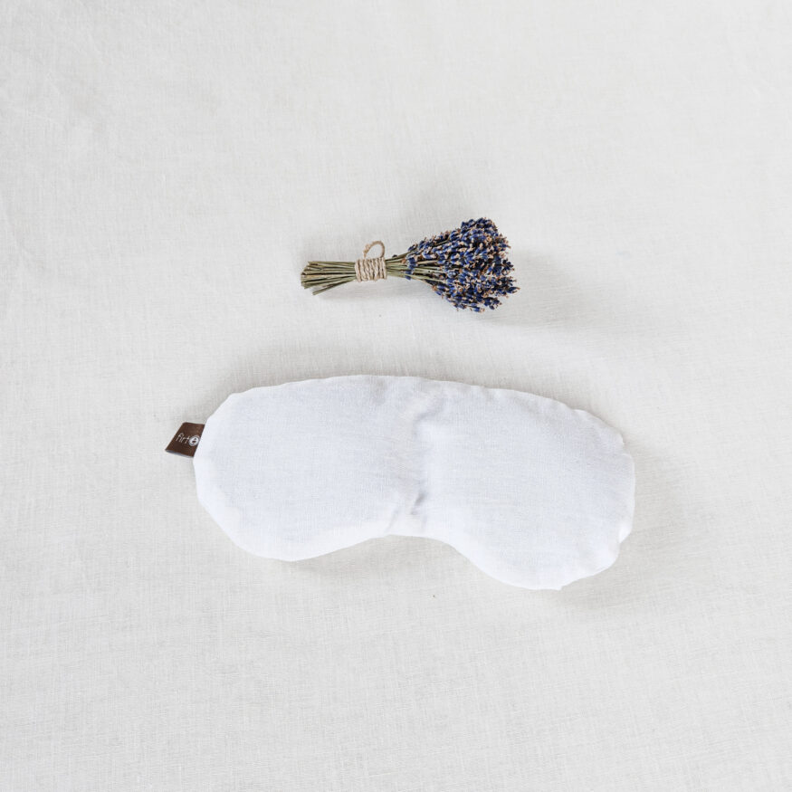 mehka lanena blazinica za globok počitek