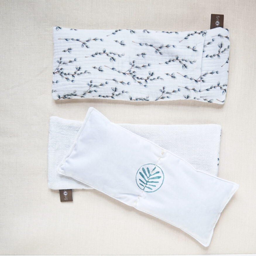 lanena blazinica za oči za sprostitev in umiritev