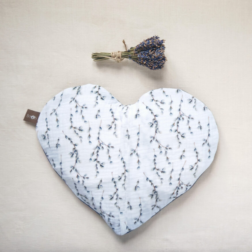 grelna blazinica srce za hitro toploto