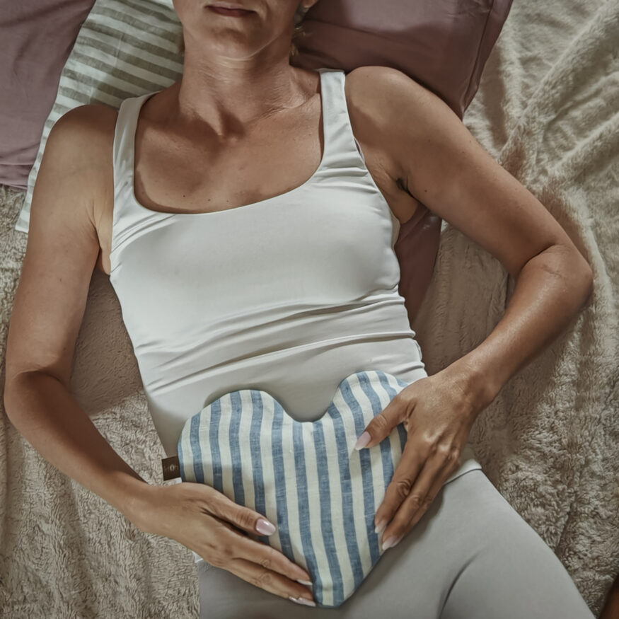 grelna blazinica srce za hitro toploto